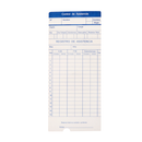 Tarjeta Troquelada Reloj Control K310 TOTALPACK 