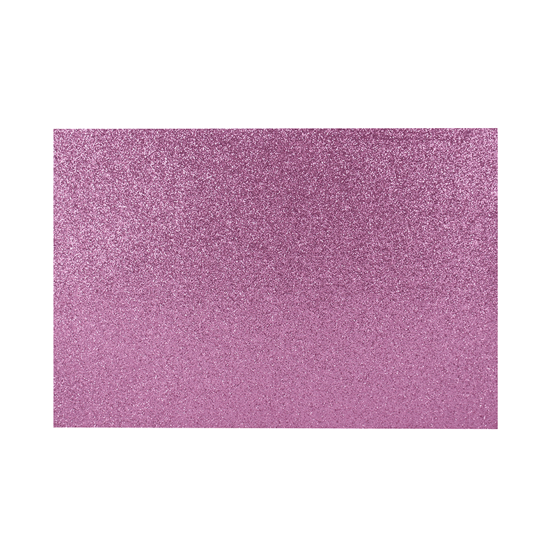 Goma Eva Glitter 20 X 30 Cm 2 Mm Color Rosado 10 Un HAND Rosado 