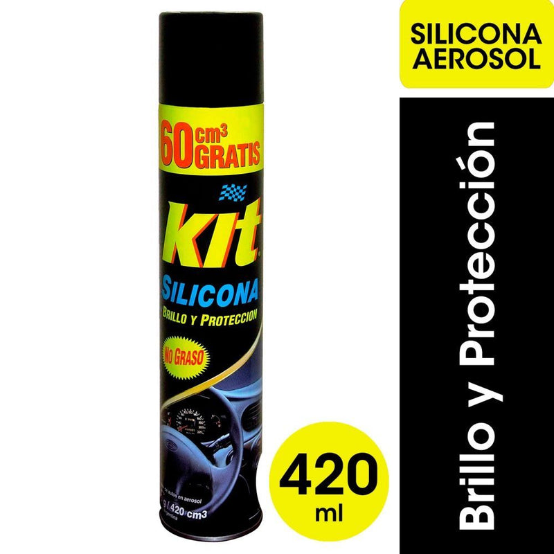 Silicona Para Automovil 420 Cc KIT 