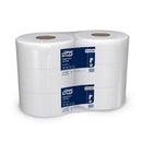 Papel Higienico Jumbo Hoja Simple 500 Mt 6 Rollos Universal TORK 