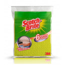 Paño Cocina 6 Un Celulosa Amarillo 3M 