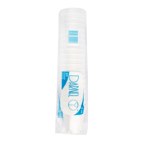 Vaso Plumavit 120 Cc 25 Un DARNEL Blanco 