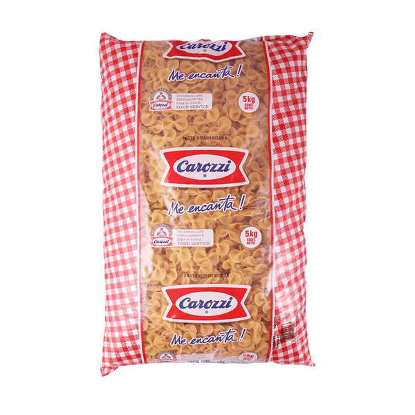 Fideo Corbatas N80 Bolsa 5 Kg CAROZZI 