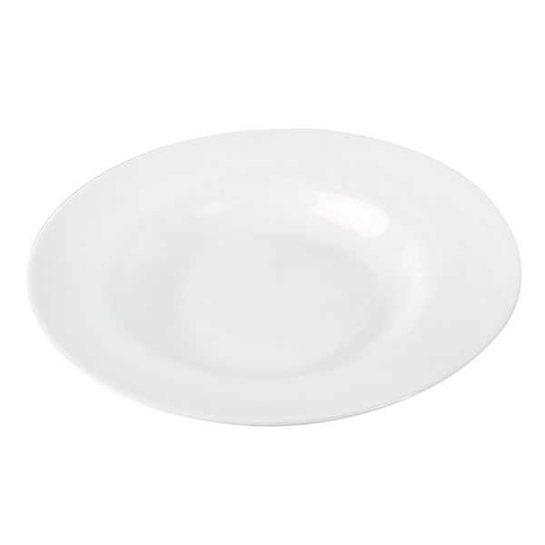 Plato Hondo 24 cm TOLEDO Blanco 