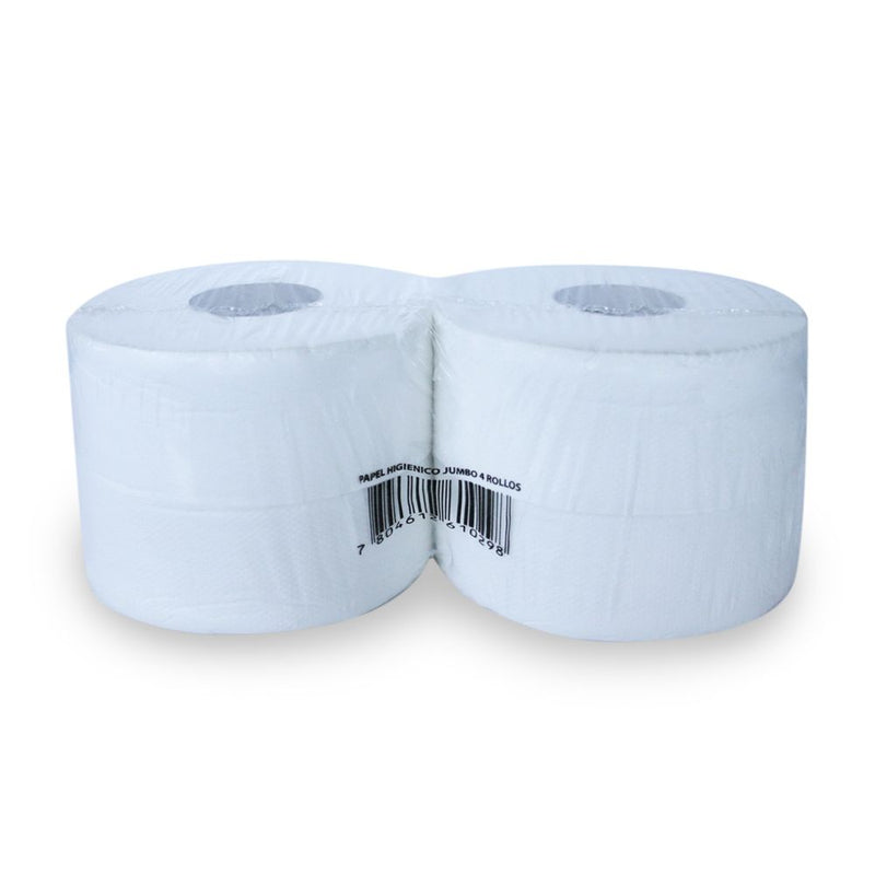 Papel Higienico Jumbo Hoja Simple 420 Mt 4 Rollos SOCOAL 