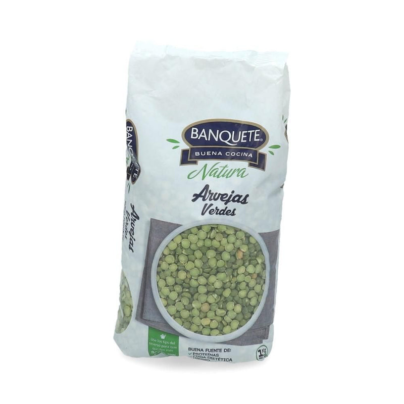 Arvejas Partidas Bolsa 1 Kg BANQUETE 