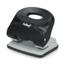 Perforadora Grande Plástica Negra Caja 25 Hojas FULTONS Negro / Gris 