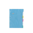 Separador Oficio Cartulina 6 Posiciones Lenguaje Multicolor Satinado Dimerc BANGRAFICA Colores Surtidos 