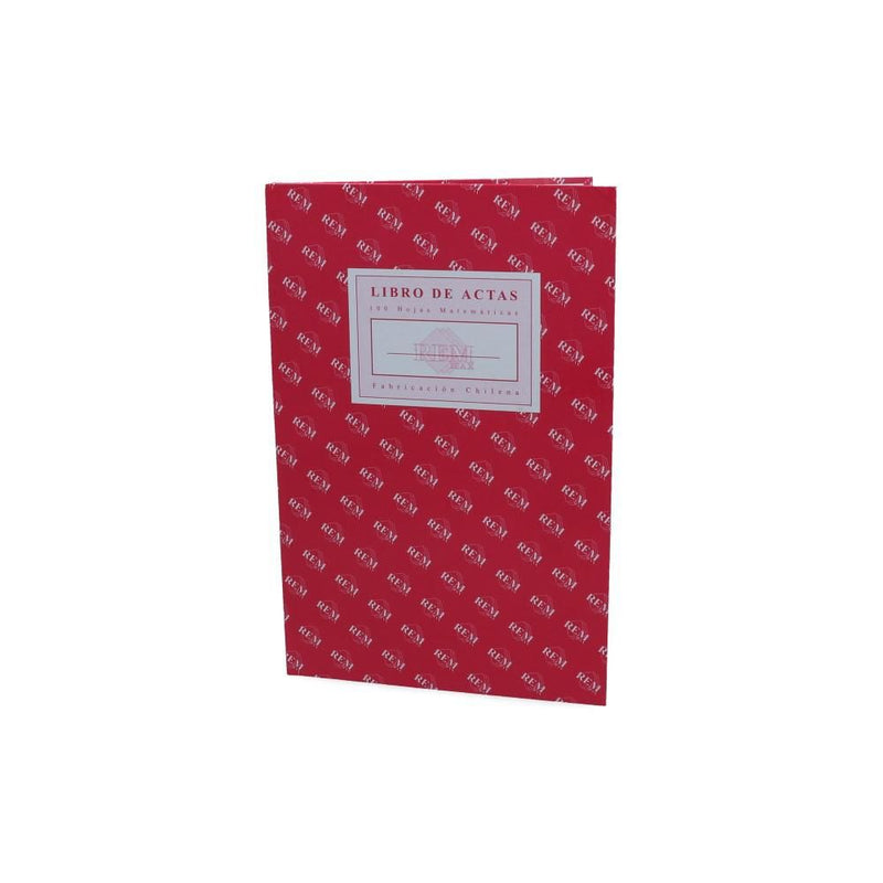 Libro Adm Acta Foliado 7Mm 100 Hj REM 