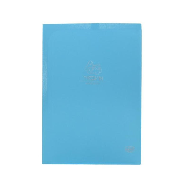 Carpeta Plástica Doble Bolsillo Oficio Colores HAND 