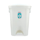 Papelero Blanco Invierno Con Pedal 34.1 X 38.4 X 53.5 cm 36 lt SANREMO 