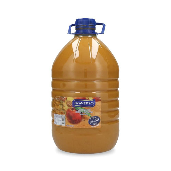 Jugo En Bidon Concentrado 5 Lt Durazno TRAVERSO 