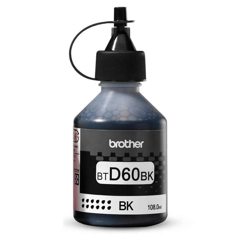 Tinta Botella Btd60Bk Negra BROTHER Negro 