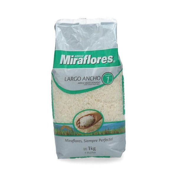 Liquidación Arroz Grado 1 1 Kg Seleccionado MIRAFLORES 