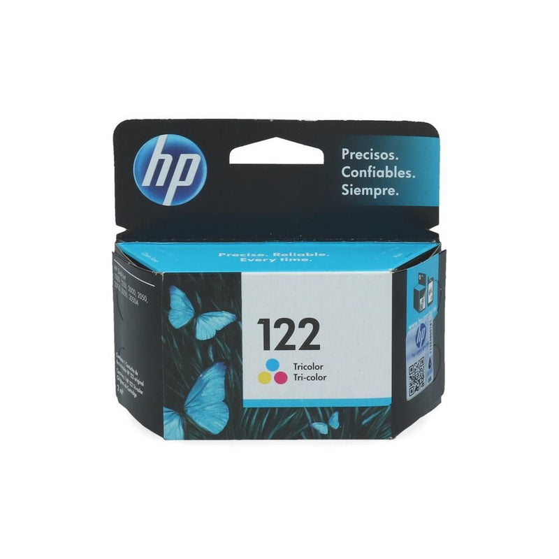 Cartucho Tinta 122 Ch562Hl Tricolor Deskjet 1010/10X- J410/1512/ 2050-J510 HP 