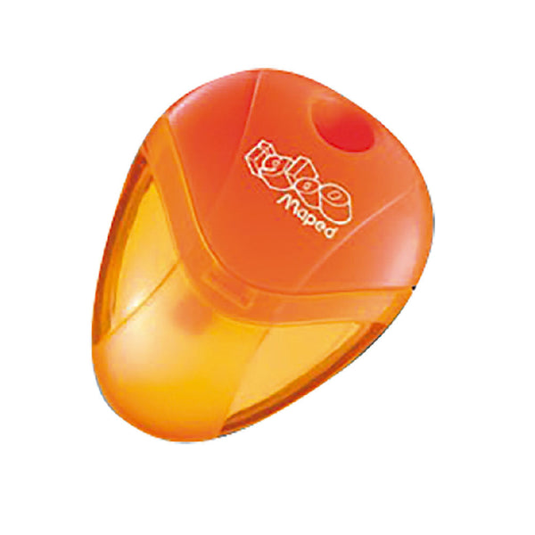Sacapunta Plastico Con Deposito 1 Orificio I-Gloo MAPED 
