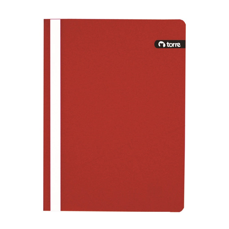 Carpeta Plastica Con Acco Clip Oficio Roja TORRE 