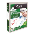 Archivador Catalogo A4 2A 2'' Blanco TORRE Blanco 