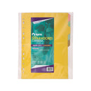 Separador Carta 6 Posiciones Cartulina Colores Surtidos TORRE Colores Surtidos 