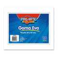 Goma Eva Blanco 20 X 30 cm 10 Hojas PROARTE Blanco 