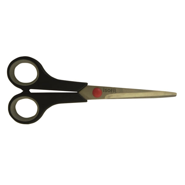 Tijera Oficina Plastico Metal 7 Pulgadas 18 Cm ISOFIT 
