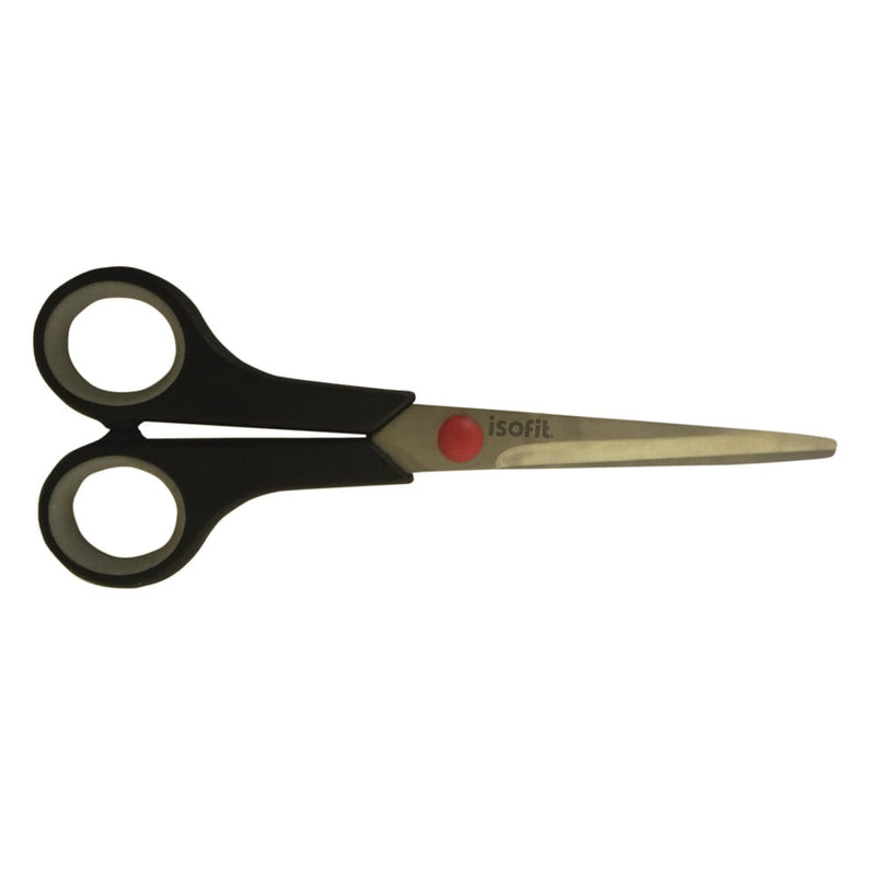 Tijera Oficina Plastico Metal 7 Pulgadas 18 Cm ISOFIT 