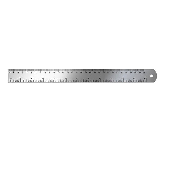 Regla Metalica Acero Inoxidable 30 Cm PROARTE 