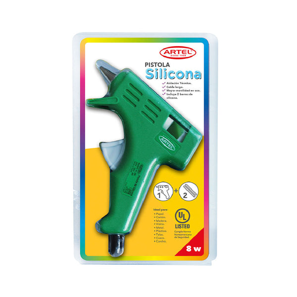 Pistola Para Silicona 7 Mm 8 W ARTEL 