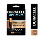 Pila Optimum Aaa X 4 DURACELL 