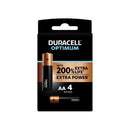 Pila Optimum Aa X 4 DURACELL 