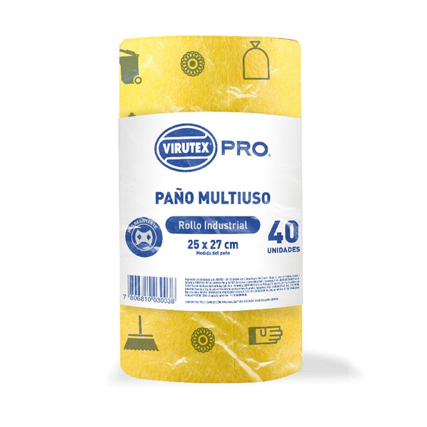 Paño Multiuso Rollo 40 Un VIRUTEX 