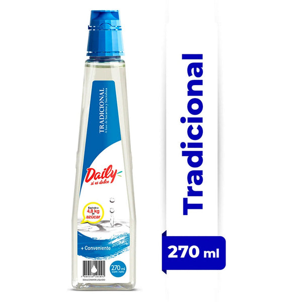 Endulzante Sacarina Mas Sucralosa 270 Ml DAILY 