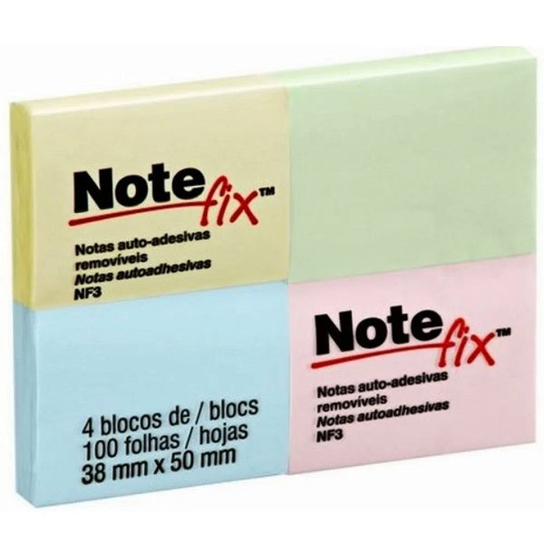 Nota Adhesiva 653 100 Hojas X 4 Un Pastel NOTE FIX 