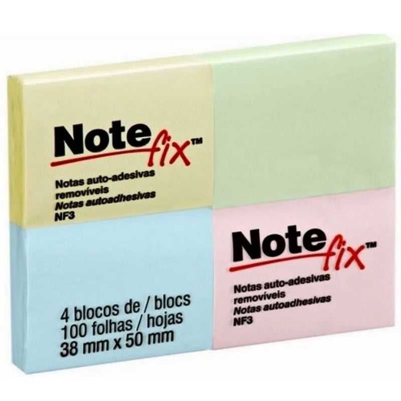 Nota Adhesiva 653 100 Hojas X 4 Un Pastel NOTE FIX 