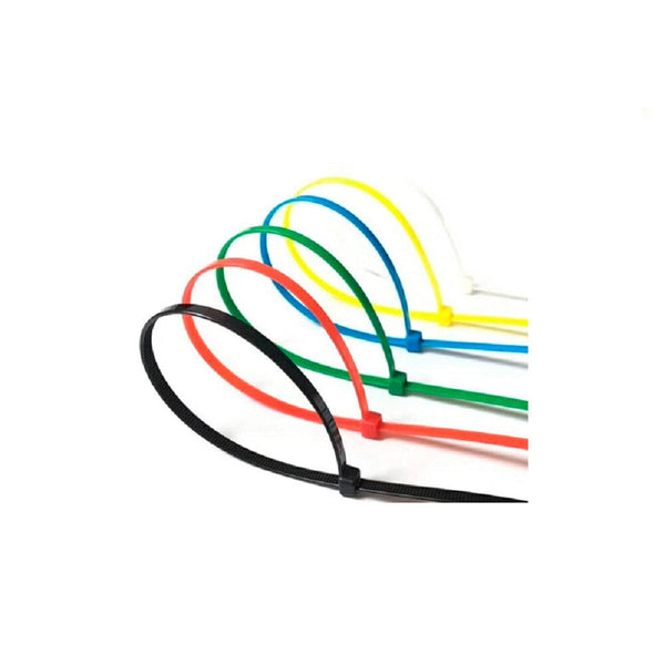 Amarra Cable Color 3.6 X 150 Mm 100 Un SECOWASH 