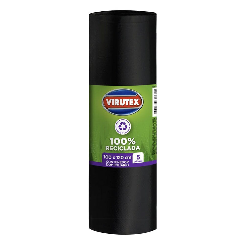 Bolsa Basura Biorollo 100 X 120 5 Un VIRUTEX 