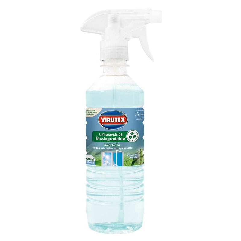 Limpiador Vidrios Biodegradable Bambú 500 Ml VIRUTEX 