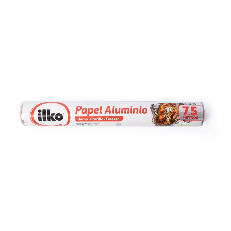 Rollo Papel Aluminio 7.5 Mt ILKO 