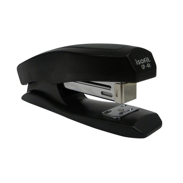 Corchetera Plastica Cp-40 Negra Para 25 Hojas ISOFIT Negro 