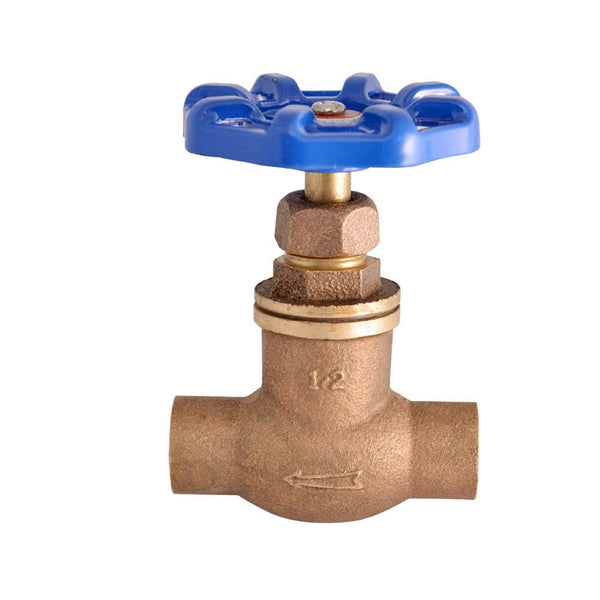 Llave Paso So 1/2 Pulgada Reforzada Bronce NIBSA 