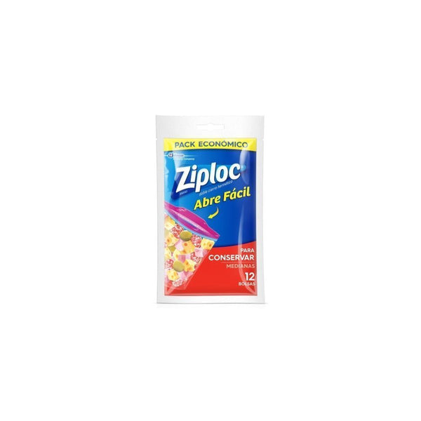 Bolsa Para Conservar 12 Un Mediana ZIPLOC 