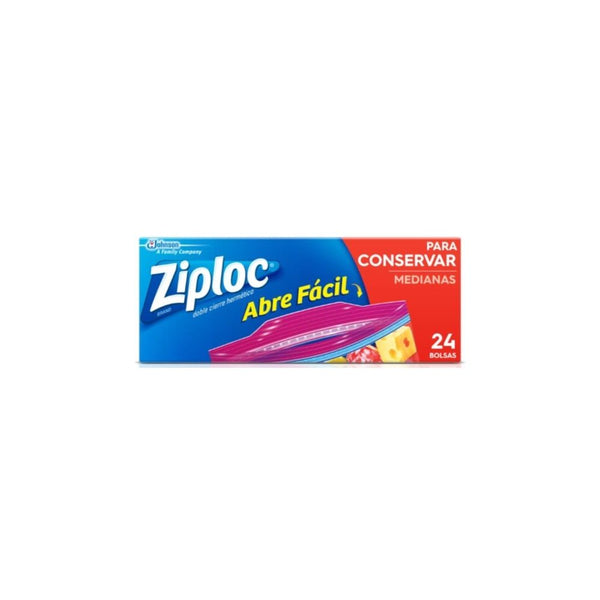 Bolsa Para Conservar 24 Un Mediana ZIPLOC 