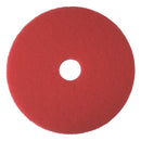 Disco Limpieza Lavado 17" Rojo 5 Un 3M Rojo 