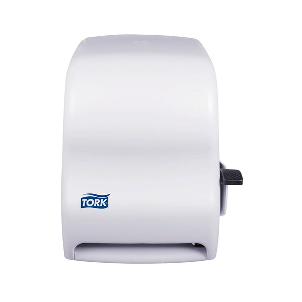 Dispensador Toalla Papel Palanca Acrilico Blanco TORK 