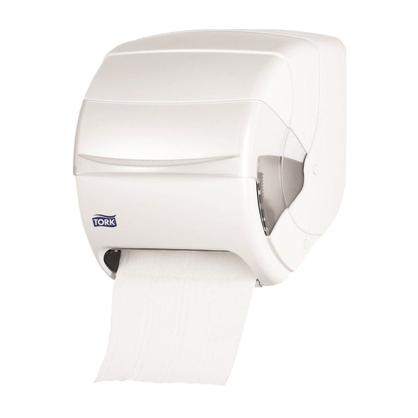 Dispensador Toalla Palanca Central Acrilico Blanco TORK 