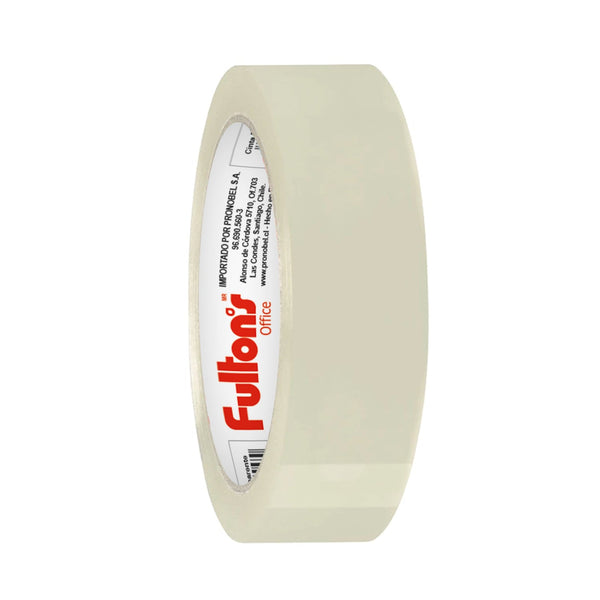 Cinta Embalaje 24 Mm 40 Mt Transparente FULTONS 