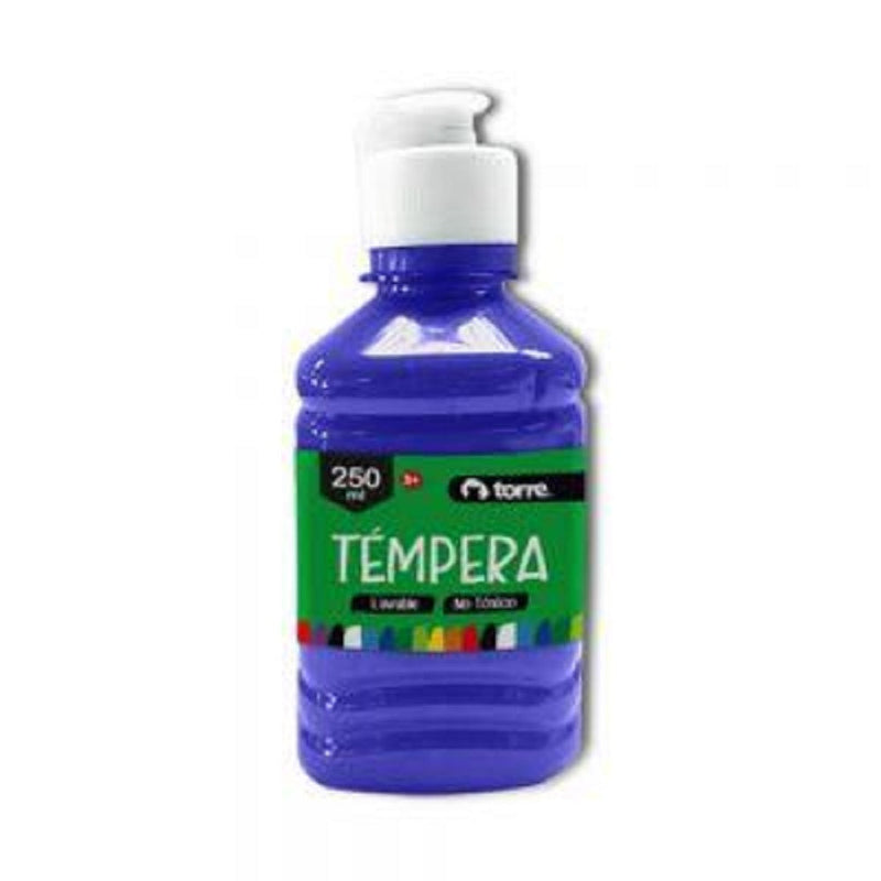 Tempera Azul 250 ml TORRE Azul 