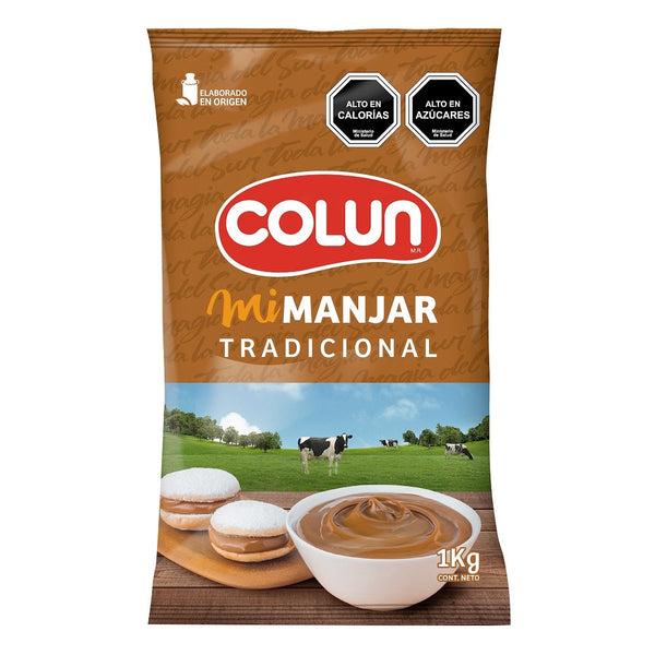 Manjar Bolsa 1 Kg COLUN 