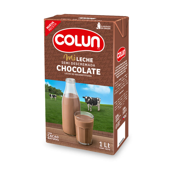 Leche Semi Descremada Con Sabor 1 Lt Chocolate COLUN 
