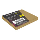 Nota Adhesivas 654 Kraft 76 X 76 mm 100 Hojas LAVORO Café 